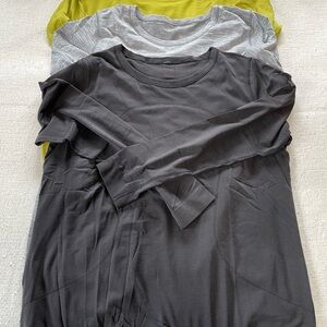 Bundle lululemon Swiftly long sleeve tops size 10